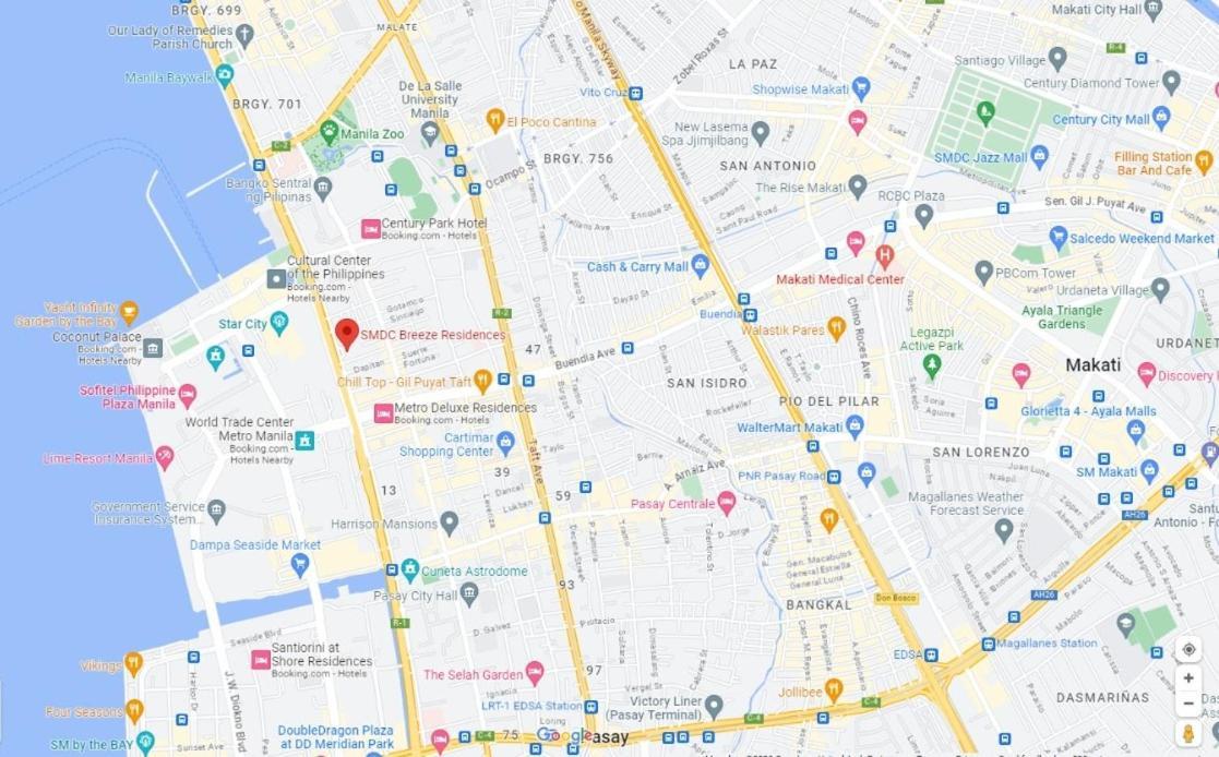 Breeze Residences - 1Br Unit With Balcony -Top Floor Manila Exteriör bild